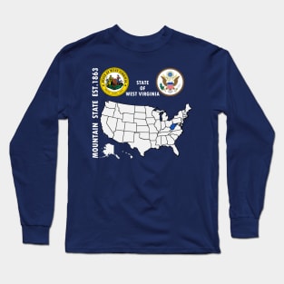 State of West Virginia Long Sleeve T-Shirt